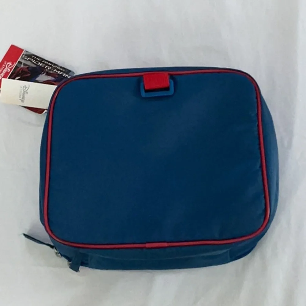 Disney Spider-Man Blue and Red Lunch Bag